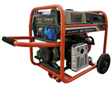 Дизельный генератор Mitsui Power ZM 7000 DE - фото Дизельный генератор Mitsui Power ZM 7000 DE - фото