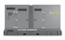 Дизельный генератор CTG 165C в кожухе с АВР - фото