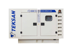 Дизельный генератор Teksan TJ50BD5C в кожухе - фото Дизельный генератор Teksan TJ50BD5C в кожухе - фото