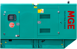 Дизельный генератор MGE P40CS (4BTA3.9-G2) в кожухе - фото Дизельный генератор MGE P40CS (4BTA3.9-G2) в кожухе - фото