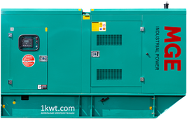 Дизельный генератор MGE P150CS в кожухе с АВР - фото Дизельный генератор MGE P150CS в кожухе с АВР - фото