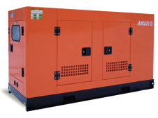 Дизельный генератор MVAE АД-25-400-Р в кожухе с АВР - фото