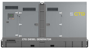 Дизельный генератор CTG 22C в кожухе - фото Дизельный генератор CTG 22C в кожухе - фото