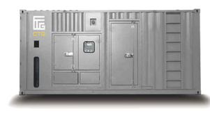 Дизельный генератор CTG 1000B в кожухе с АВР - фото Дизельный генератор CTG 1000B в кожухе с АВР - фото