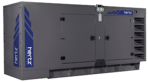Дизельный генератор Hertz HG 505 BC в кожухе с АВР - фото Дизельный генератор Hertz HG 505 BC в кожухе с АВР - фото
