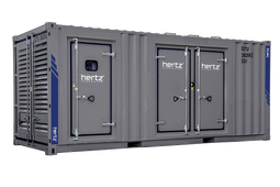 Дизельный генератор Hertz HG 914 BC в кожухе - фото