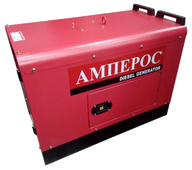 Дизельный генератор АМПЕРОС LDG 8500 СLE-3 в кожухе - фото