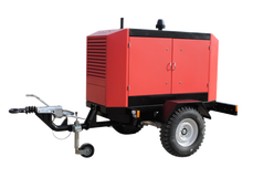 Дизельный генератор ССМ ЭД-30-Т400-РКМ1 на автомобильном прицепе с АВР - фото Дизельный генератор ССМ ЭД-30-Т400-РКМ1 на автомобильном прицепе с АВР - фото