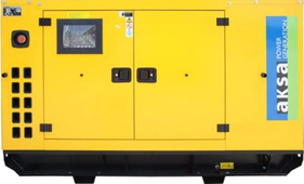 Дизельный генератор Aksa APD 22C в кожухе - фото Дизельный генератор Aksa APD 22C в кожухе - фото