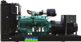 Дизельный генератор Aksa APD 1400C - фото