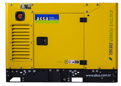 Дизельный генератор Aksa APD 17A в кожухе - фото Дизельный генератор Aksa APD 17A в кожухе - фото