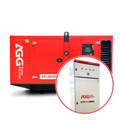 Дизельный генератор AGG P33D5 в кожухе с АВР - фото Дизельный генератор AGG P33D5 в кожухе с АВР - фото