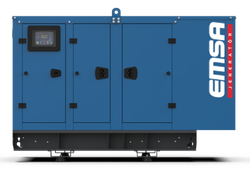 Дизельный генератор EMSA E IV ST 0050 в кожухе - фото