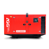 Дизельный генератор AGG P150D5 в кожухе - фото