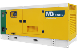 Дизельный генератор MitsuDiesel МД АД-80С-Т400-1РКМ29 в шумозащитном кожухе - фото Дизельный генератор MitsuDiesel МД АД-80С-Т400-1РКМ29 в шумозащитном кожухе - фото