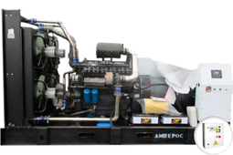 Дизельный генератор АМПЕРОС АД 480-Т400 с АВР - фото