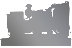 Дизельный генератор Aksa APD440BD с АВР - фото Дизельный генератор Aksa APD440BD с АВР - фото