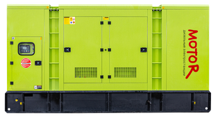 Дизельный генератор Motor АД300-T400 R в кожухе с АВР - фото