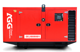 Дизельный генератор AGG CU220D5 в кожухе - фото Дизельный генератор AGG CU220D5 в кожухе - фото