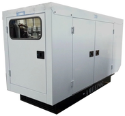 Дизельный генератор АМПЕРОС AD 440 I в кожухе - фото