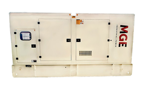 Дизельный генератор MGE P400MG в кожухе с АВР - фото