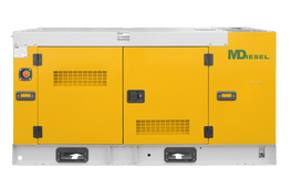 Дизельный генератор MitsuDiesel МД АД-16С-Т400-1РКМ29 (MDA-N 30 4L) в шумозащитном кожухе - фото