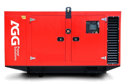 Дизельный генератор AGG CU55D5 в кожухе с АВР - фото
