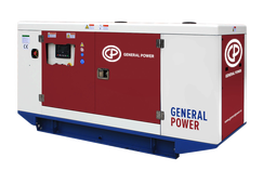 Дизельный генератор General Power GP33DZ в кожухе - фото