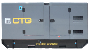 Дизельный генератор CTG AD-83RE в кожухе - фото Дизельный генератор CTG AD-83RE в кожухе - фото
