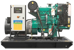 Дизельный генератор Aksa AC-55 с АВР - фото