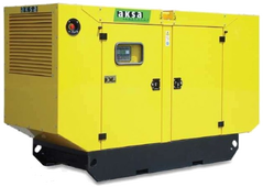 Дизельный генератор Aksa AC-55 в кожухе с АВР - фото