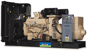 Дизельный генератор Aksa AC-1100 - фото Дизельный генератор Aksa AC-1100 - фото