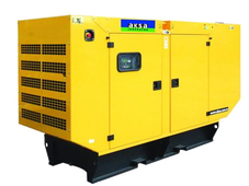 Дизельный генератор Aksa APD-110C в кожухе - фото Дизельный генератор Aksa APD-110C в кожухе - фото