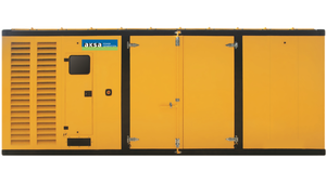 Дизельный генератор Aksa APD900P в кожухе - фото
