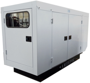 Дизельный генератор АМПЕРОС АД 25-Т400 P (Проф) в кожухе с АВР - фото