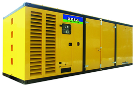 Дизельный генератор Aksa APD880M в кожухе с АВР - фото Дизельный генератор Aksa APD880M в кожухе с АВР - фото