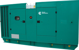 Дизельный генератор Cummins C300D5 в кожухе - фото Дизельный генератор Cummins C300D5 в кожухе - фото