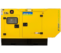 Дизельный генератор Aksa APD10P в кожухе с АВР - фото