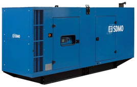 Дизельный генератор SDMO D630IV в кожухе - фото Дизельный генератор SDMO D630IV в кожухе - фото