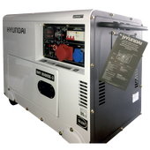 Дизельный генератор Hyundai DHY 8500SE-3 - фото Дизельный генератор Hyundai DHY 8500SE-3 - фото