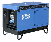 Дизельный генератор SDMO DIESEL 10000 A SILENCE AVR - фото