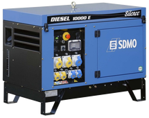 Дизельный генератор SDMO DIESEL 10000 E SILENCE с АВР - фото