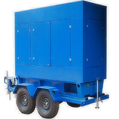 Дизельный генератор ТСС ЭД-100-Т400-1РПМ2 под капотом на шасси - фото Дизельный генератор ТСС ЭД-100-Т400-1РПМ2 под капотом на шасси - фото