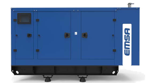 Дизельный генератор EMSA E IV EG 0138 в кожухе с АВР - фото