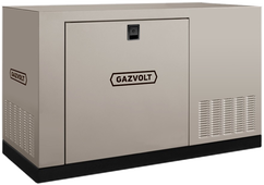 Газовый генератор Gazvolt 70T21 в кожухе с АВР - фото Газовый генератор Gazvolt 70T21 в кожухе с АВР - фото