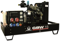 Дизельный генератор Pramac GBW 15 Y 1 фаза с АВР - фото Дизельный генератор Pramac GBW 15 Y 1 фаза с АВР - фото