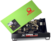 Дизельный генератор Pramac GBW 15 Y в кожухе AUTO - фото