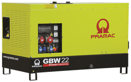 Дизельный генератор Pramac GBW 22 P 1 фаза в кожухе с АВР - фото Дизельный генератор Pramac GBW 22 P 1 фаза в кожухе с АВР - фото