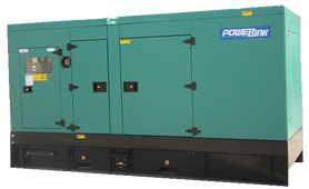 Дизельный генератор PowerLink GMS140PXS в кожухе с АВР - фото Дизельный генератор PowerLink GMS140PXS в кожухе с АВР - фото