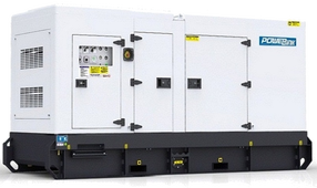 Дизельный генератор PowerLink GMS450CS в кожухе с АВР - фото Дизельный генератор PowerLink GMS450CS в кожухе с АВР - фото
